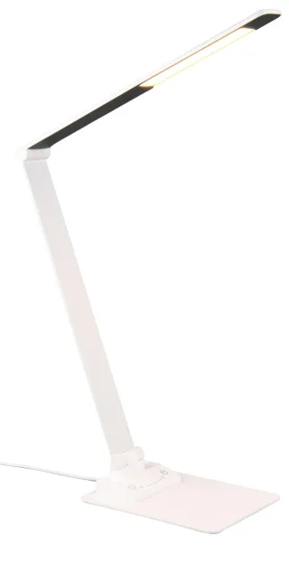 TRIO LED-Tischleuchte Travis 545310131 weiß, 6,5 W, 650 lm, CCT