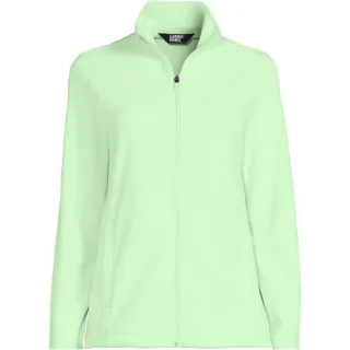 Anyweather™ Fleece-Jacke, Damen,  Grün, Polyester, by Lands' End