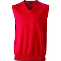 Daiber Pullunder JN 657 Herren V-Neck Pullunder Leichte Strickqualität