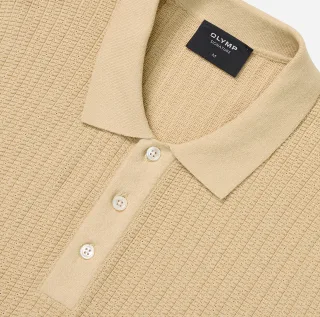 OLYMP Signature - OLYMP SIGNATURE Strick beige - Gr. - L