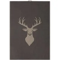 ROSS Geschirrtuch Hirsch 3er-Pack, (Packung, 3-tlg., 3er-Pack)