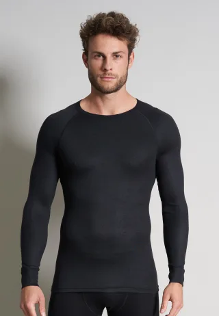 CECEBA Bodywear - Shirts Männlich schwarz-dunkel-uni - Gr. - 8