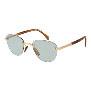David Beckham Gold Metall Sonnenbrille