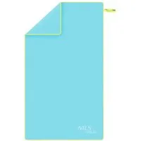 NILS AQUA Sporthandtuch Schnelltrocknendes Handtuch Outdoor Campinghandtuch Mikrofaserhandtuch, 100x180cm, platzsparend, perfekt für unterwegs