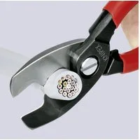 Knipex Kabelschere Knipex 95 11 200 Kabelschere Geeignet für (Abisoliertechnik) Alu- und
