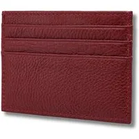 Fomax Kartenetui aus echtem Leder, eleganter Kartenhalter, mit übersichtlicher Anordnung, verschiedene Farben
