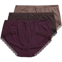 Ulla Popken Slip Büroslips 3er-Pack