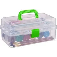 relaxdays Aufbewahrungsbox mit 9 Fächern (1 St), grün