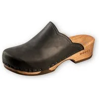woody GmbH Clogs Damen - EMMA - schwarz Sneaker Ballerinas
