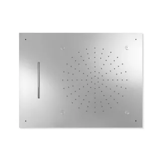 Tres Edelstahl Kopfbrause für Deckenmontage , 29997101 29997101