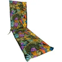 BURI Liegenauflage Relaxliegenauflage PG1 Amazonas 180x50x6cm Sonnenliege Garten