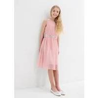 bonprix Chiffonkleid aus Chiffon, mit elastischem Bündchen, gefüttert