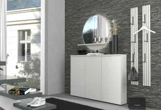 Bresta Garderobe grau