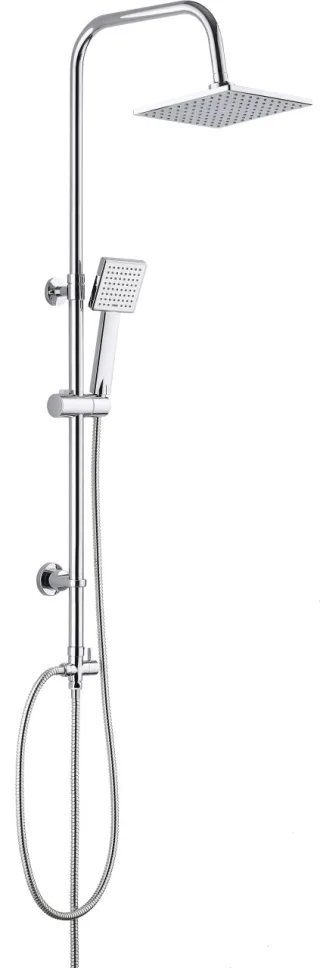Neuesbad Serie 290 Duschsäule ohne Armatur, Chrom NB1DENAC01FK1