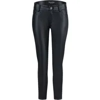 Buena Vista Stretch-Jeans BUENA VISTA ITALY V 7/8 black 2410 B5311 9322.014 - Vegan Leather