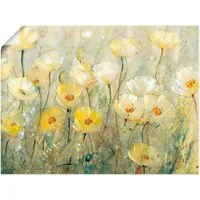 Artland Wandbild Sommer in voller Blüte II, Blumenwiese (1 St), als Leinwandbild, Poster in verschied. Größen