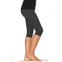 SYS Caprileggings Kinder Mädchen Hose Capri Leggings Leggins 3/4 Knie blickdicht