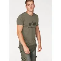 Alpha Industries Rundhalsshirt Logo Print T