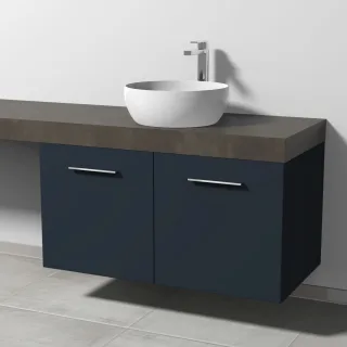 Sanipa Waschtischunterbau mit Türen 2morrow (G3365) 510x1000x520 Marine-Matt, G33651R G33651R