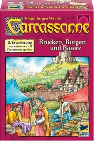Hans im Glück 48201 - Carcassonne: Brücken Burgen und Basare (8. Erweiterung)