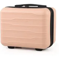 CALIYO Kosmetik-Koffer Tragbare Make-up Kosmetikkoffer Make-up Koffer Organizer Box, Auf Trolley befestigbar für Kosmetiktasche für Reise Kulturbeutel