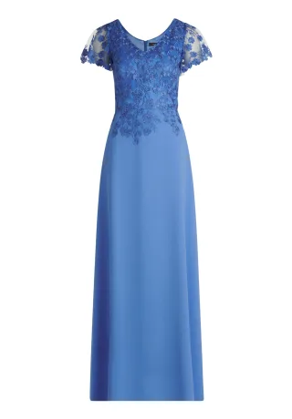 Vera Mont - Abendkleid paris blue - Gr. - 46