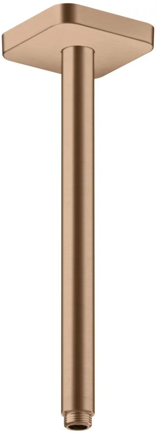 Hansgrohe Decken-Anschlussstück Axor DN15 300mm softsquare, brushed red gold, 26966310 26966310