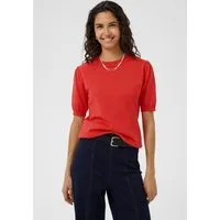 Saint Tropez Kurzarmpullover MilaSZ SS Viskosemischung, Classic fit