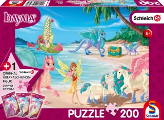 Schmidt Spiele 56397 - Bayala: Dracheninsel (Schleich) [200 Teile]