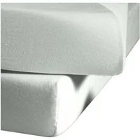 fleuresse Spannbettlaken Comfort Jerseyspannlaken, 96% Baumwolle, 4% Elastan, Gummizug: rundum, für Matratzen bis 26cm Höhe
