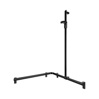 KEUCO AXESS Eck-Duschhandlauf 90° mit Brausestange, Metall, B: 85 H: 130,1 T: 85 cm, 35015370101 35015370101