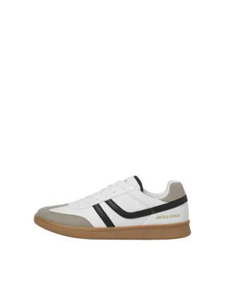 JACK&JONES - JFWZOLA PU SNEAKER STYD LN white - Gr. - 45