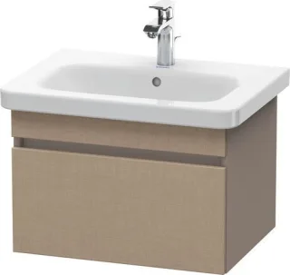 Duravit DuraStyle Waschtischunterbau wandhängend Leinen & Basalt Matt 580x448x398 mm - DS638007543 DS638007543