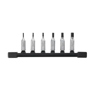 Milwaukee Innensechskant Bit-Steckschlüsseleinsatz metrisch 1/4", 6-teiliges Set - 4932480566