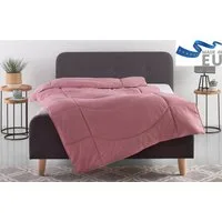 OTTO home Microfaserbettdecke Microlux, Bettdecke 135x200 cm und Übergrößen bis 240x220cm, Füllung: Feuchtigkeitsregulierende 3D Klimafaser (Polyester), Bezug: Microfaser-Feinbatist, fest versteppter Bezug - keine Bettwäsche nötig, Sommer, Winter
