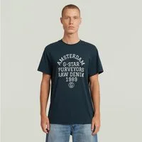G-STAR T-Shirt Purveyors mit Rundhals, Frontprint