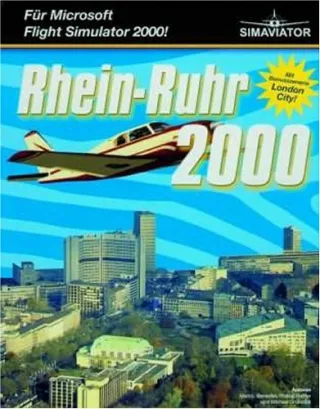 Flight Simulator 2000 - Szenery Rhein-Ruhr 2000