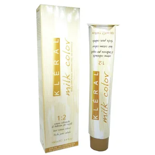Kleral Milk Color  Haarfarbe Coloration Creme ohne Ammoniak 100ml - 10.3 Golden Extra Light Blonde / Gold Extra Hell Blond