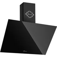 GURARI Kopffreihaube GCH 286 Bl 8 Prime, Dunstabzugshaube 80 cm Schwarz Glas, 1000m³/h GCH 286 Bl 8 Prime, Dunstabzugshaube 80 cm Schwarz Glas, 1000m³/h, Dunstabzugshaube 80cm, Schwarz Glas, Effizient, 1000m³/h, Wandhaube