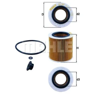 Mahle ?lfilter BMW 1er 2er 3er 4er 5er X1 X3 X4 X5 X6 Z4