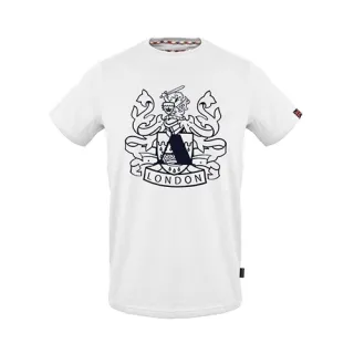 Aquascutum - "London" T-Shirt für Herren (Weiß)