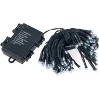 kamelshopping LED-Lichterkette LED Lichterkette für außen und innen mit Batterie, verschiedene Längen, 24-96 LED, 8 Leuchtmodi, Timer, batteriebetrieben