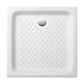 Villeroy und Boch O.novo Duschwanne 6028A701 70 x 70 x 10 cm, weiß, Ablauf 9cm