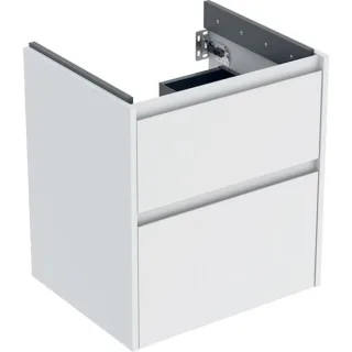Geberit Renova Plan Unterschrank für Waschtisch, mit zwei Schubladen: 54.6x60.6x44.6cm, 504026001 504026001
