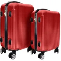 HTI-Living Kofferset Kofferset 2-teilig High Level, 4 Rollen, (Set, 2 tlg., 2 Koffer), Hartschalenkoffer mit Rollen Teleskopgriff