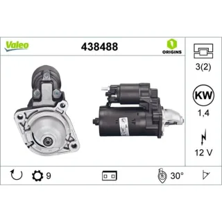 Valeo Starter 1,4 kW BMW 3er 5er 6er 7er X3 X5 Z3 Z4 438488