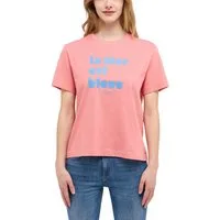 MUSTANG T-Shirt Style Alma mit Statement-Print