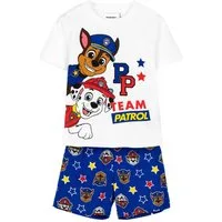 PAW PATROL Pyjama Schlafanzug Kinder T-Shirt & Short aus 100 % Baumwolle