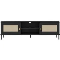 Woodroom TV-Board Valencia (Kiefer massiv lackiert 158x47x40cm), Lowboard, Fernsehschrank, Tv-Schrank