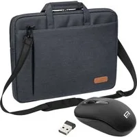PEDEA Laptoptasche ELEGANCE Notebook Umhängetasche 15,6 / 17,3 Zoll, Umhängetasche mit einer dicken Polsterung